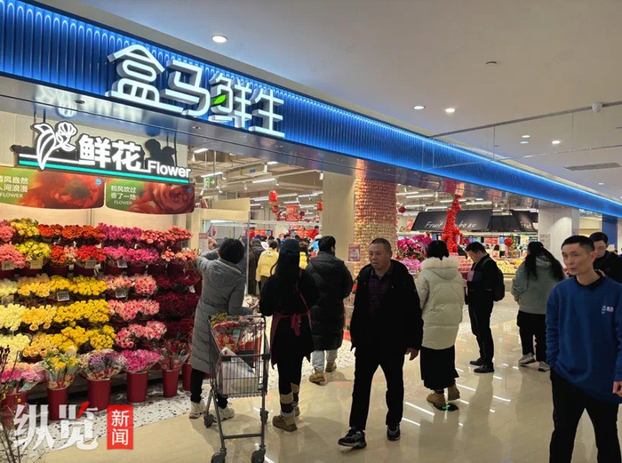 盒马鲜生位于重庆的一处门店，（来源/盒马情报局官方微信）