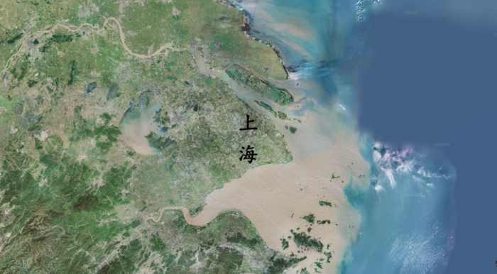 长三角卫星地图