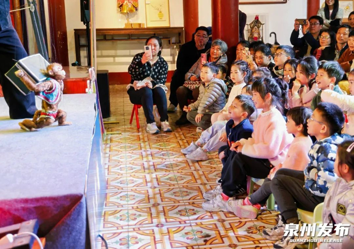 泉州印记闽南木偶戏经典剧目表演（泉州文旅供图）