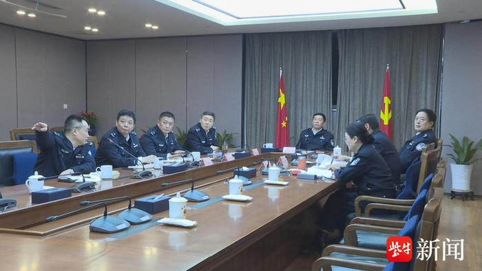 南京市副市长、市公安局局长常和平主持召开案情分析会