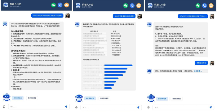 　　企企通AI Agent示例