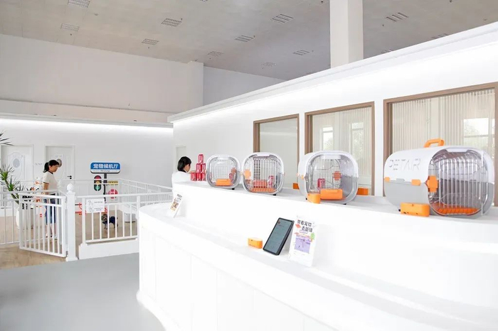 深圳机场的宠物候机厅。资料图片