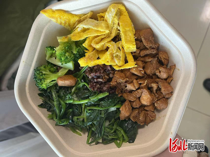 林熙悦日常饮食。供图/林熙悦