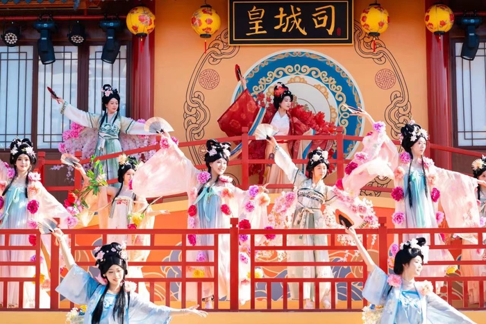 锦绣中华·中国民俗文化村“锦绣盛市·梦华录”主题区域全新亮相