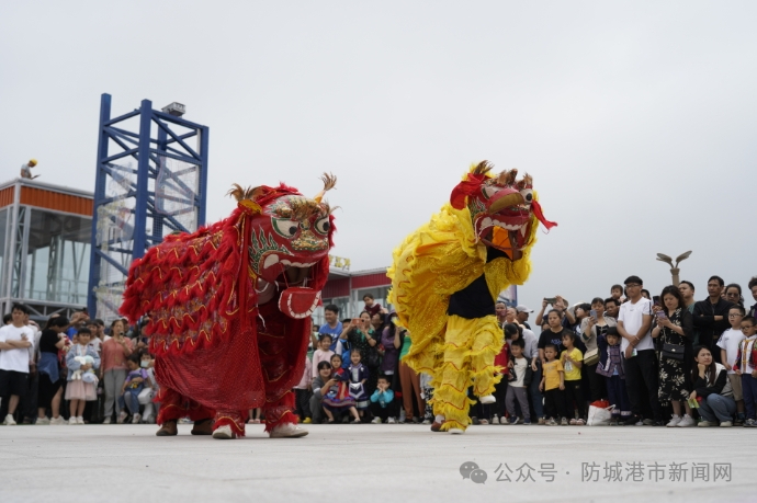 “磨福”群狮。（资料图）