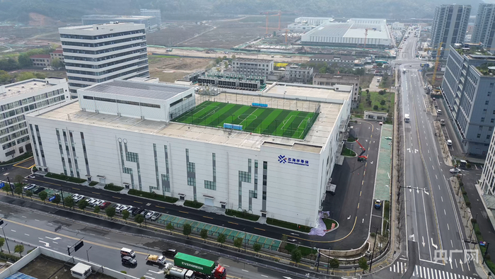 杭州市富阳区引进的重大项目（央广网发  赵启航  摄）