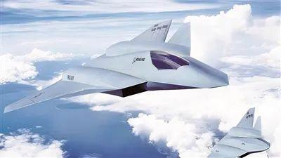 资料图：美国波音公司的“下一代空中优势”战斗机项目的概念设计图（来源：中国国防报）