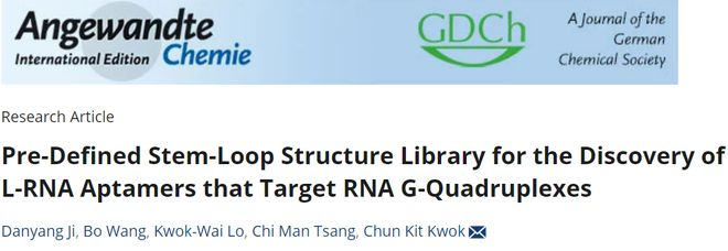 图丨相关论文（来源：Angewandte Chemie International Edition）