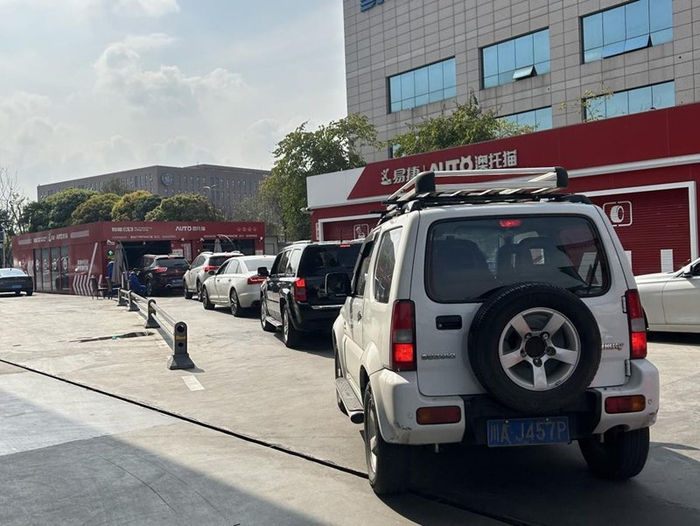 羊西北加能站自动洗车受热捧