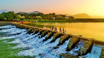     福建莆田木兰溪风景。水利部供图