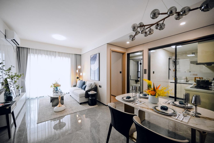 （深铁璟城人才房展示样板房实拍图）