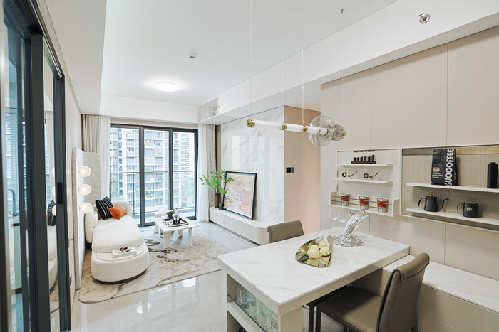 （深铁阅云境人才房展示样板房实拍图）