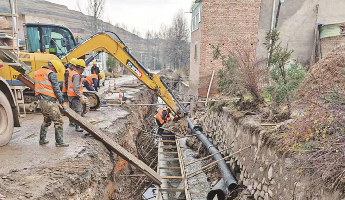 施工现场。  受访单位供图