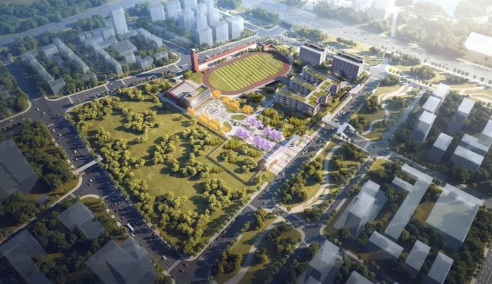 ▲两江新区复盛高中项目。（运行局供图）