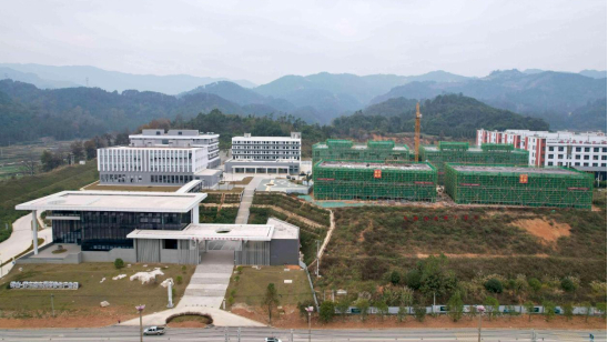 建设中的从江县佛黔东西部协作共建产业园（A区）