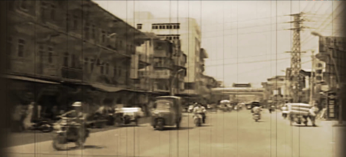 这是20世纪90年代的陈埭镇四境鞋材一条街（资料照片）。新华社发