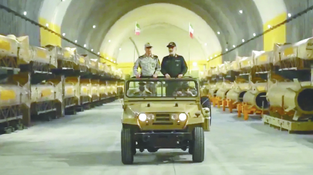 伊朗视频中出现的“地下导弹城”