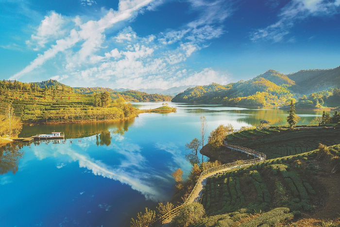 秀美西茶谷。本报通讯员 胡守炳 摄