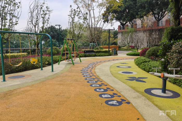 化龙桥社区体育公园（央广网发  邹孟廷  摄）