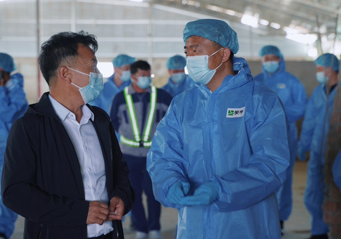 蒙牛进一步提高牧场生鲜乳质量水平。 企业供图