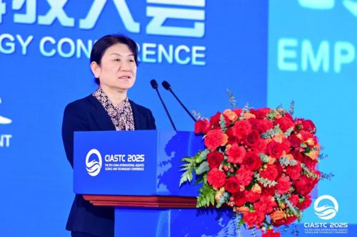 中国水产科学研究院副院长王玉梅致辞