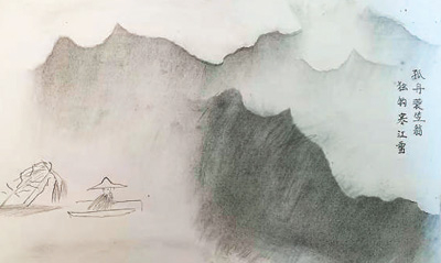 荷兰丹华文化教育中心张璠老师绘制的教学图。本文配图均由受访者提供