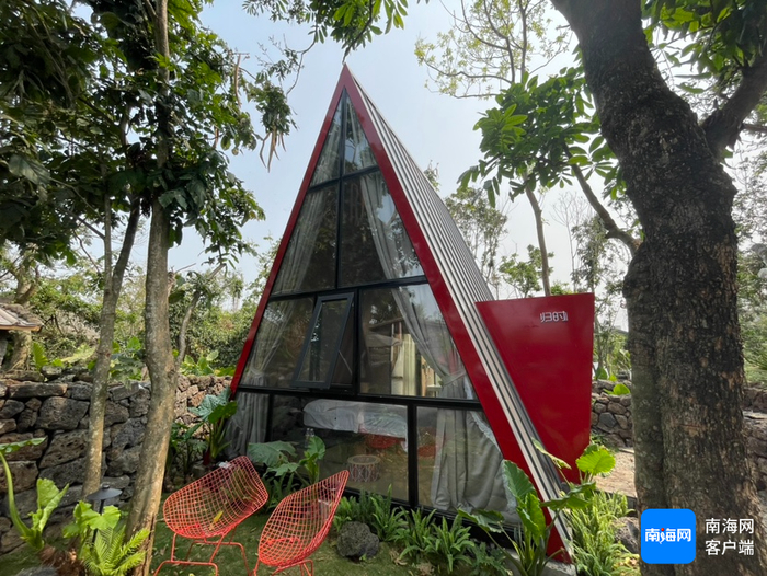 　　归时·南小咖小院的民宿。记者 程小丹 摄