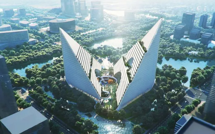 VIVO全球AI总部效果图