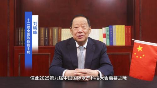 十二届全国政协副主席刘晓峰视频致辞