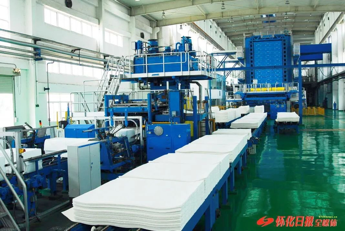 ▲湖南骏泰科技年产40万吨文化浆（年产30万吨溶解浆）生产线