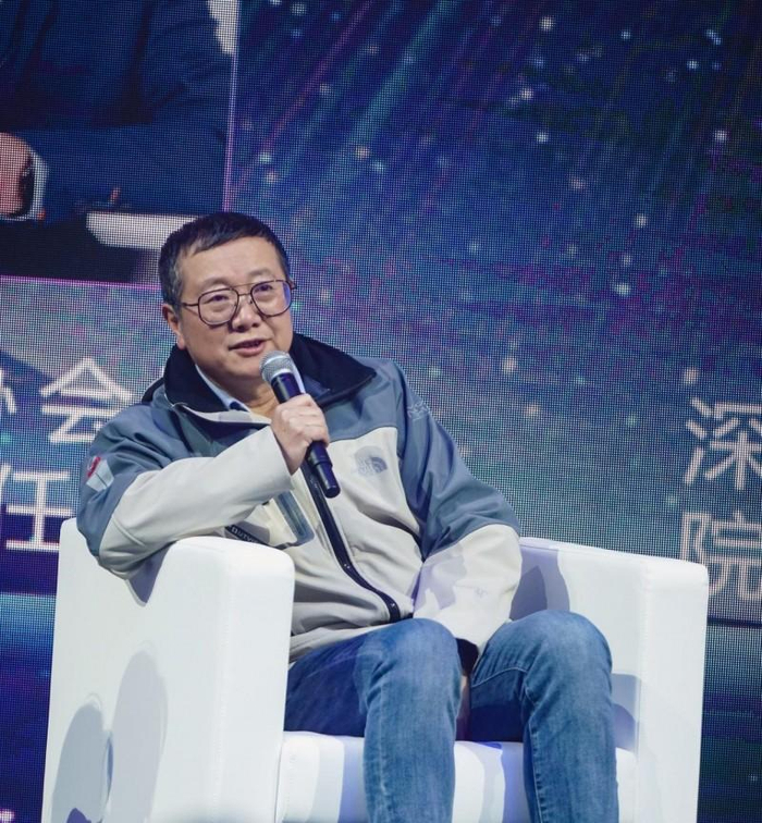 北京元宇科幻未来技术研究院院长、科幻作家 刘慈欣  （柴曦 摄）