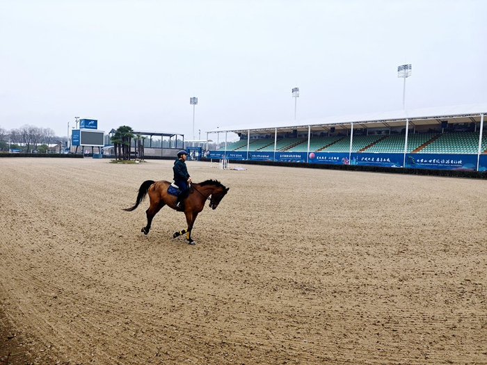   广德长三角国际马术赛事中心一角。新华网李东标 摄