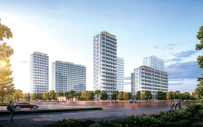 北京隅·西颂项目效果图