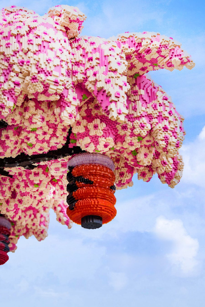 上海乐高乐园模型实景。