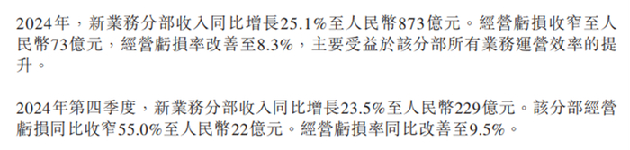 来源：美团截至2024年12月31日止年度业绩公告
