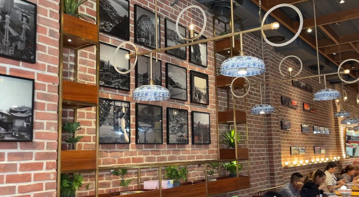 悉尼Burwood1915兰州牛肉面店内满满的兰州元素