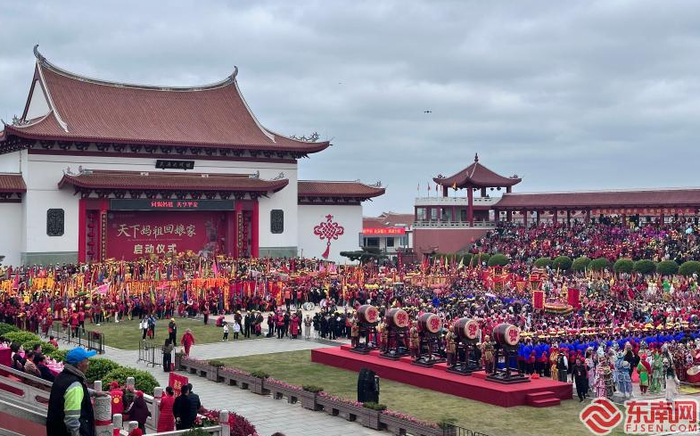 湄洲妈祖祖庙。（章逸琳 摄）