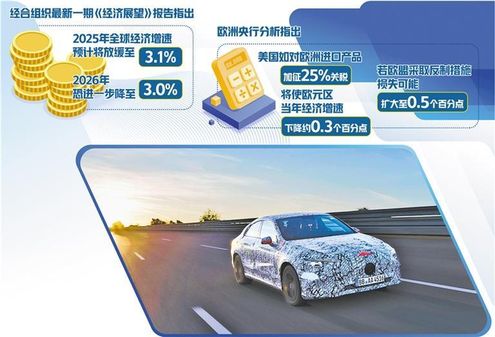 图为梅赛德斯—奔驰纯电CLA在意大利纳尔多赛道行驶。  （新华社发）