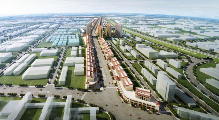 △肇星电镀园一期项目效果图。图源 高要发布