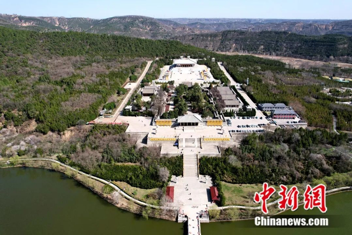 黄帝陵。中新社记者张远摄