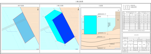 三维宗海图。