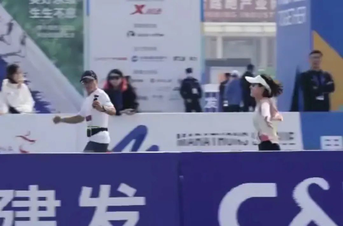 赛时拍照记录 受访者供图