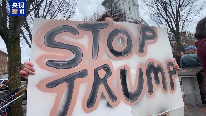 5日，全美爆发反特朗普大游行。