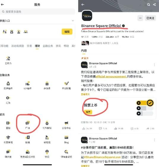 币安投票流程图