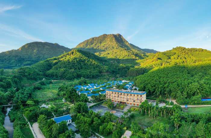 罗帅雨林山庄。图源白沙融媒