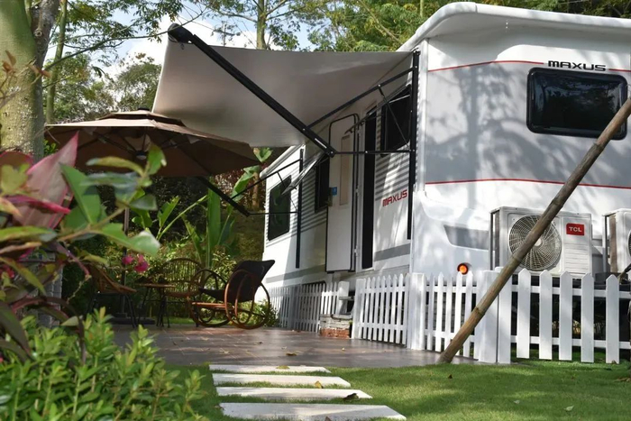 什寒房车露营地。图源琼中奔格内旅游