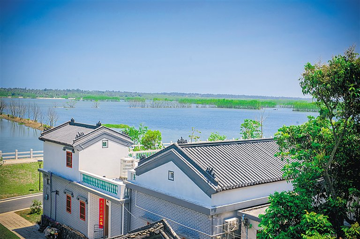 博鳌沙美村风光。海南日报记者 袁琛 摄