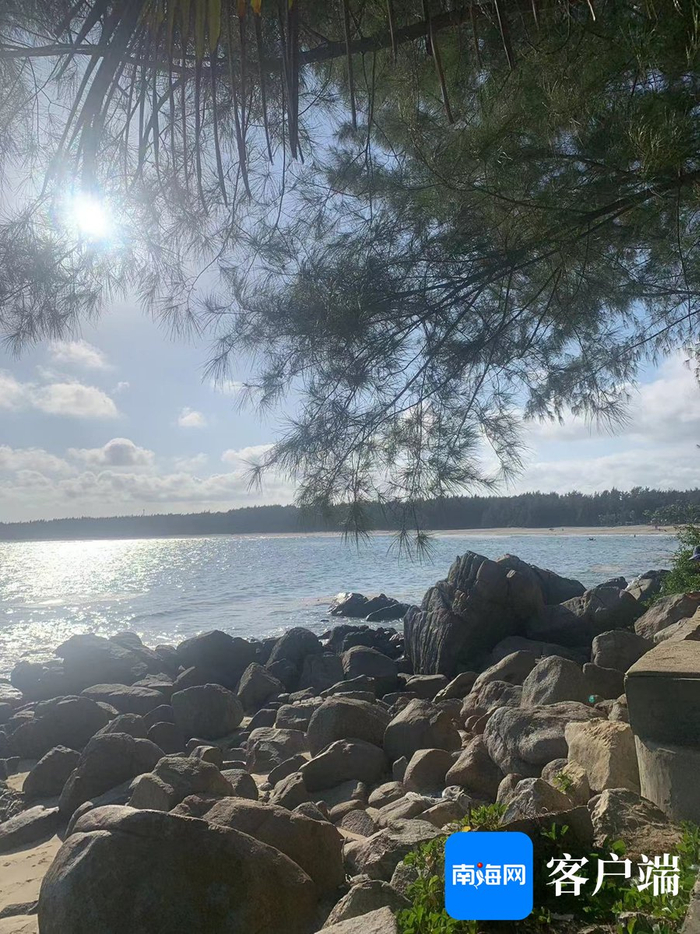 万宁新群湾。网友供图