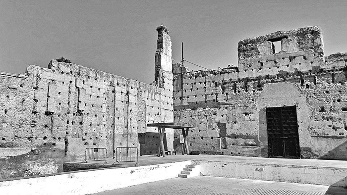     摩洛哥马拉喀什皇城遗址 记者 陈晨 摄