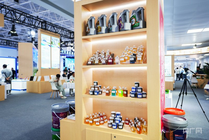 甘肃省白银市展区一角（央广网发  白银市生态环境局供图）